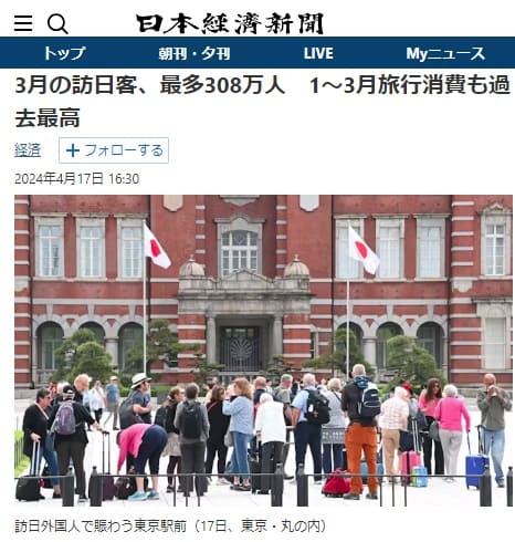 2024年4月17日 日本経済新聞へのリンク画像です。